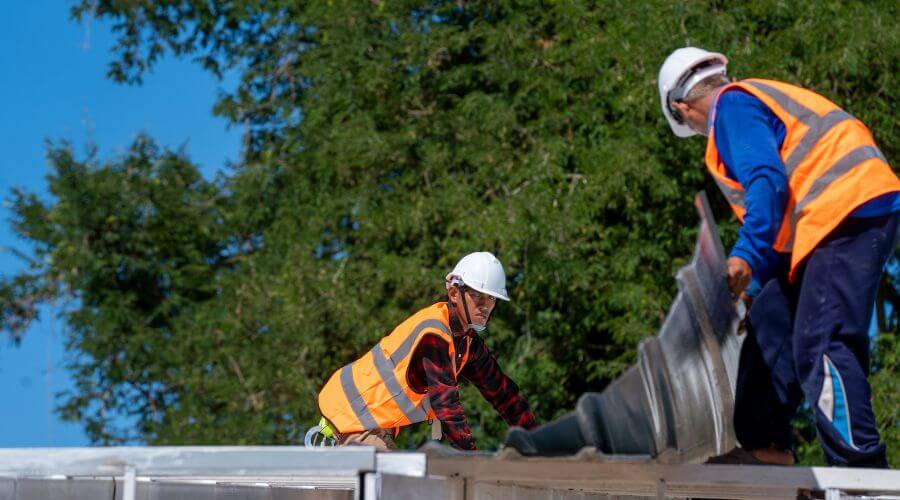 Professional metal roof installation in Traphill, NC